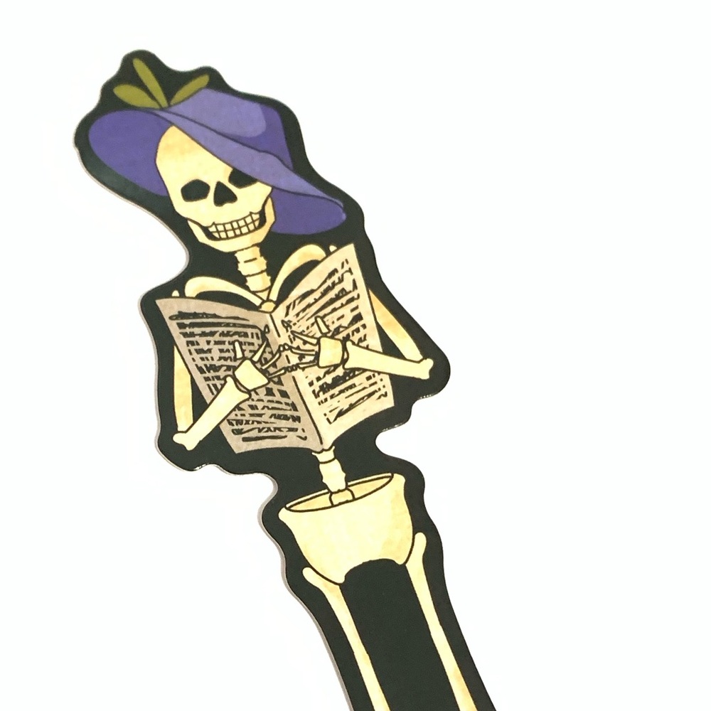 New Skeleton Bookmark - Picture 2 of 3
